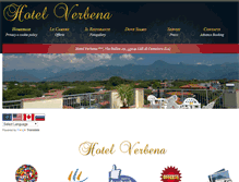 Tablet Screenshot of hotelverbena.it